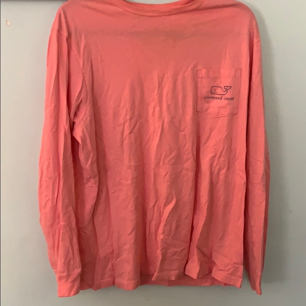 Vineyard vines pink long sleeve